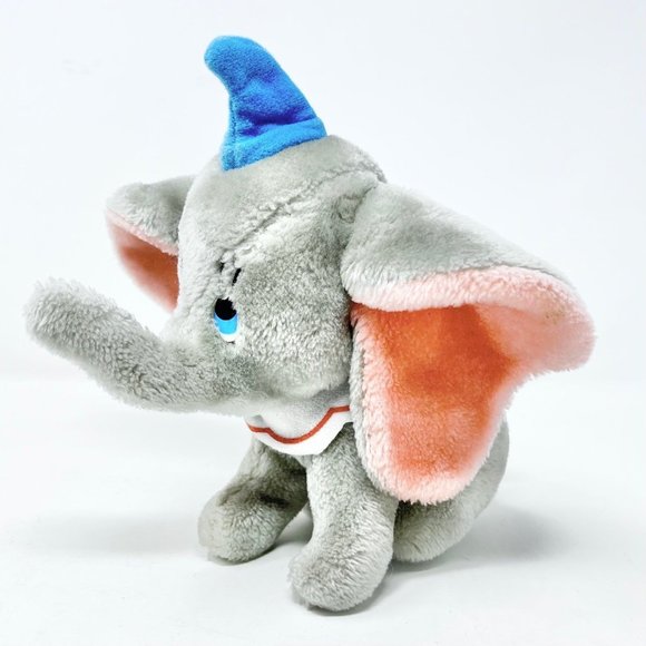 Vintage Disney 9” Baby‎ Dumbo Plush Mouseketoys Korea 1980’s No Tags - Picture 2 of 6